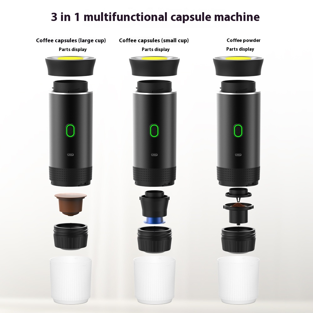 Portable Espresso Coffee Maker for Travel & Camping