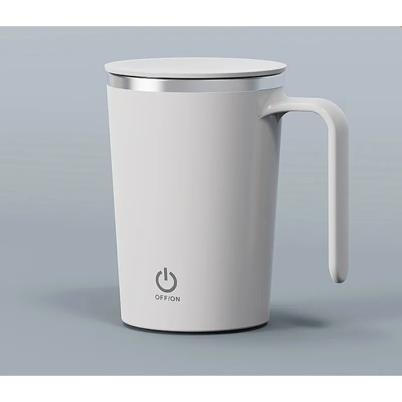 Self-Stirring Coffee Mug with Automatic Mixing