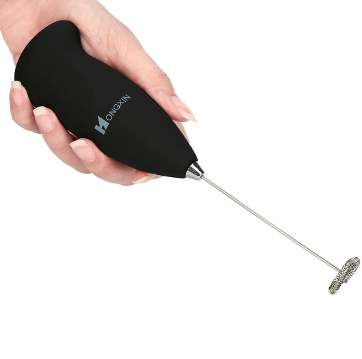 Handheld Electric Milk Frother & Kitchen Whisk Mixer