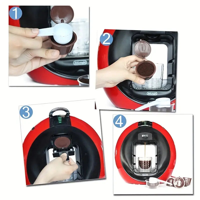 Reusable Coffee Capsule Filter Pod for Coffee Machines
