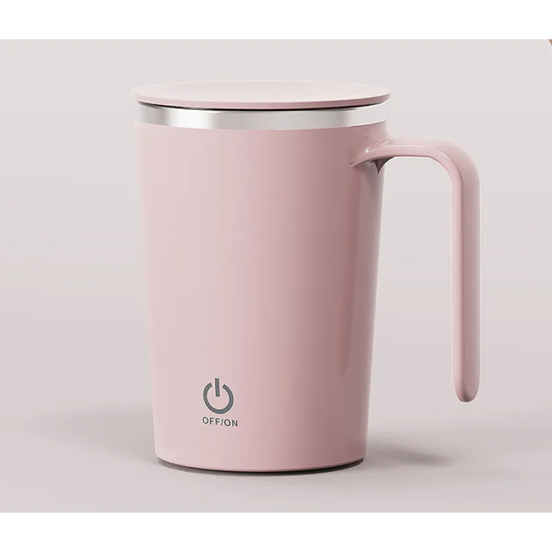 Self-Stirring Coffee Mug with Automatic Mixing