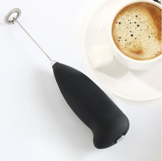 Handheld Electric Milk Frother & Kitchen Whisk Mixer