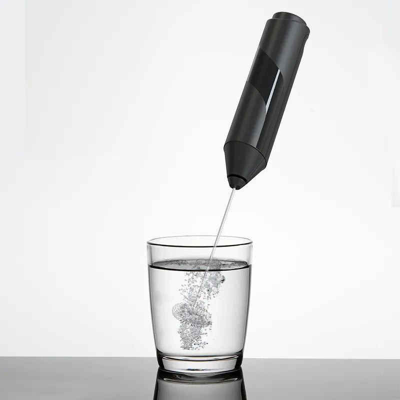 USB Rechargeable Electric Milk Frother Wand