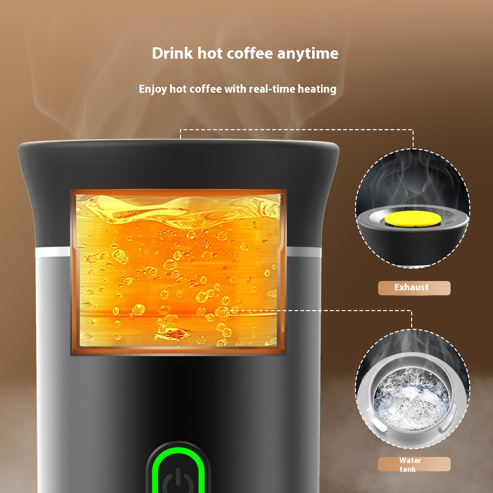 Portable Espresso Coffee Maker for Travel & Camping