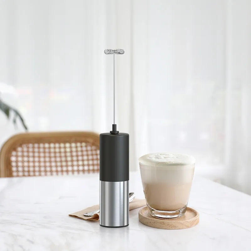 USB Rechargeable Electric Milk Frother Wand