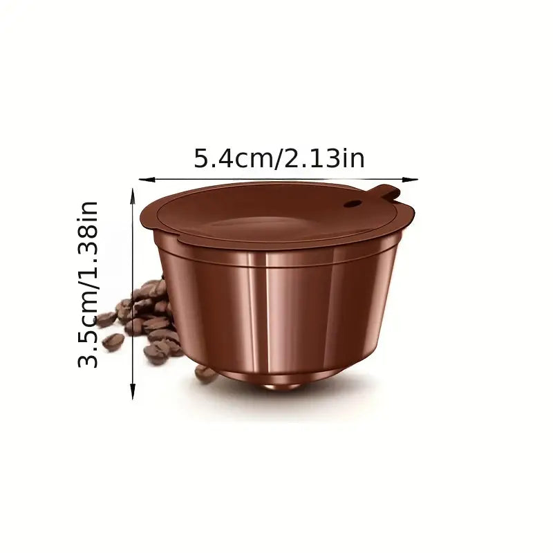 Reusable Coffee Capsule Filter Pod for Coffee Machines
