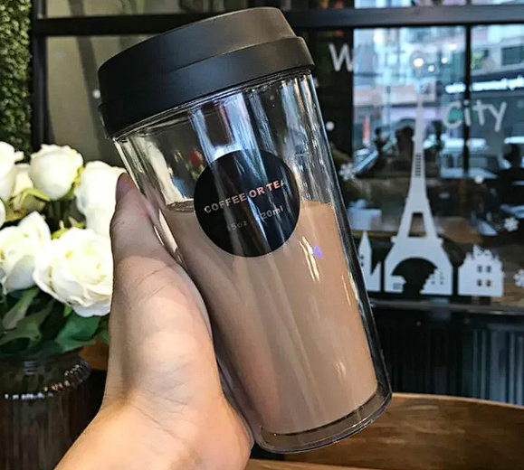 Dual-Use Insulated Travel Coffee Mug with Lid