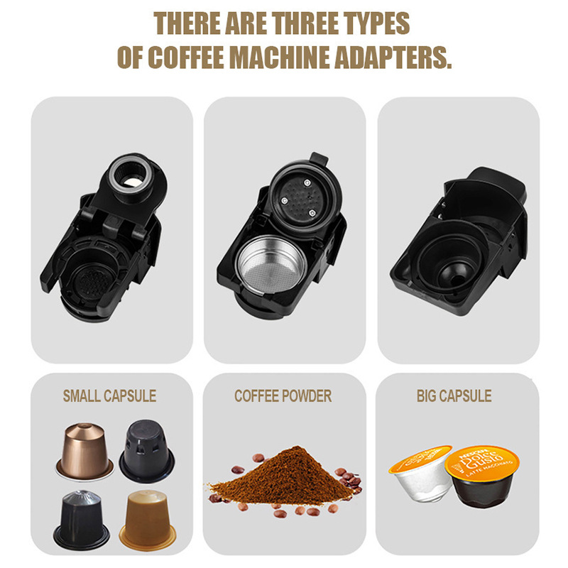 Single-Serve Capsule Coffee Machine for Home & Office