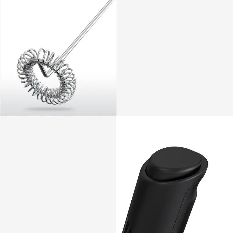 USB Rechargeable Electric Milk Frother Wand