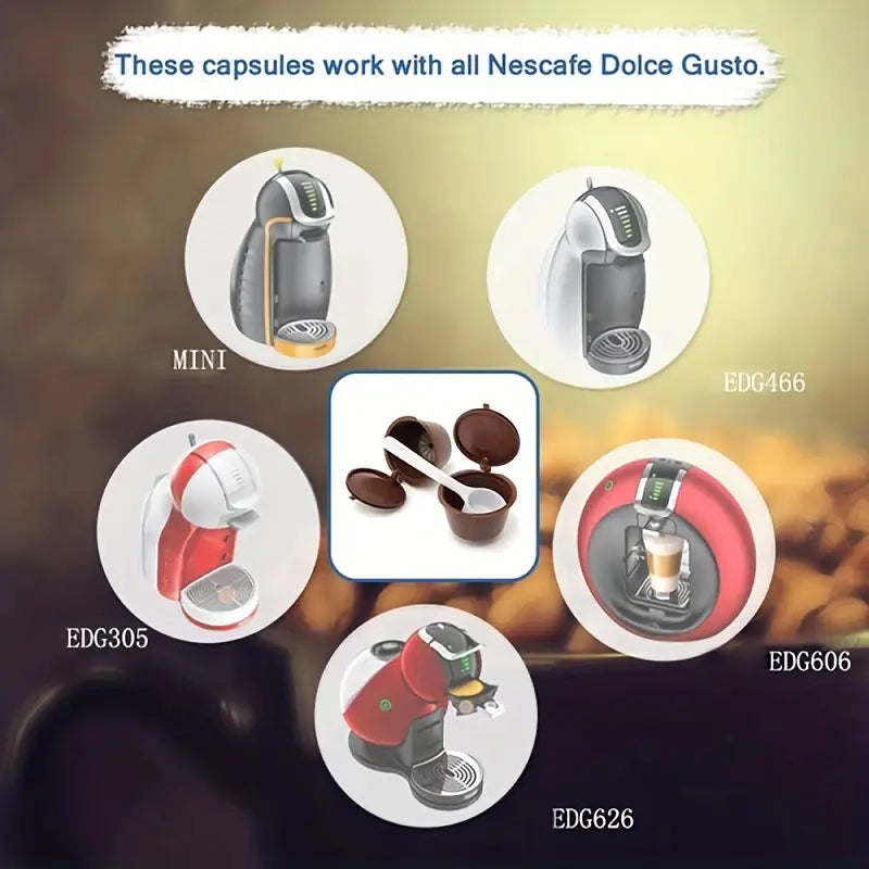 Reusable Coffee Capsule Filter Pod for Coffee Machines