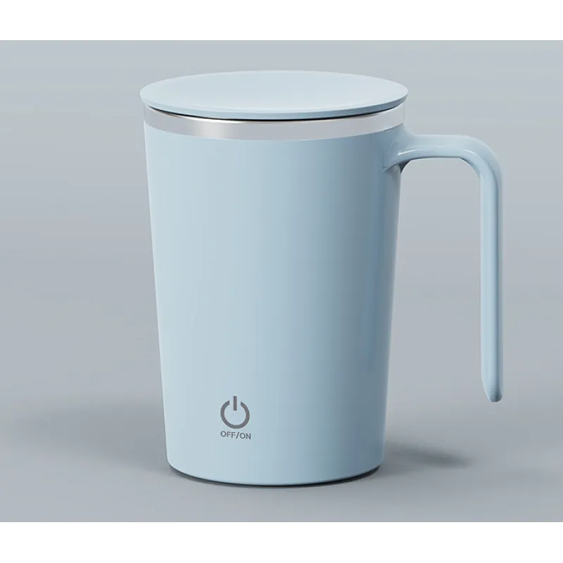Self-Stirring Coffee Mug with Automatic Mixing