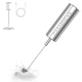 Handheld Stainless Steel Milk Frother Wand for Coffee & Matcha